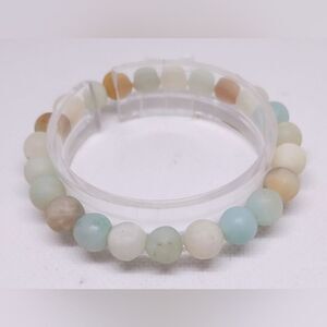 Men's bracelet beaded stone new 8mm e73